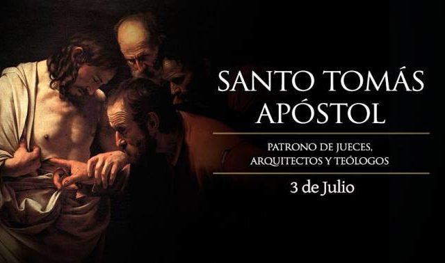 Julio 3 | Santo Tomás